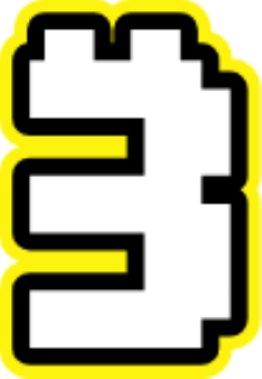 Lego 4 Technical Contour Svg Vector, Free Vectors File